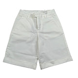 Dondup Bermuda Tinta Unita con Girovita Regolabile per Bambino DMBE52 PANNA DONDUP 