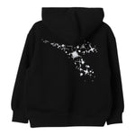 DIADORA felpa tinta unita con cappuccio e stampa e zip Nero per Bambina F4DIJGZH050 NERO DIADORA 