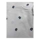 Yours Bermuda Tinta Unita Con Stampe Ed Elastico In Vita Bianco Per Bambino
