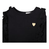 MICHAEL KORS shirt girocollo tinta unita Blu per Bambina Y05305 BLU MICHAEL KORS 