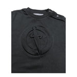 Cesare Paciotti T-Shirt Girocollo Tinta Unita con Stampa per Neonato TSP5114B NERO CESARE PACIOTTI 