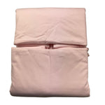 NINNAOH coperta tinta unita con applicazioni Rosa per Neonata I24COP3I ROSA NINNAOH 