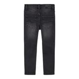 MAYORAL jeans tinta unita con girovita regolabile Nero per Bambino 4521 NERO MAYORAL 