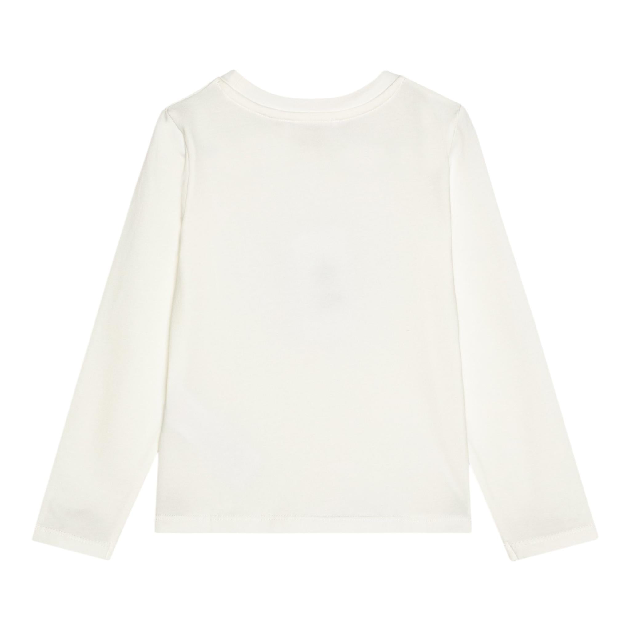 MICHAEL KORS shirt girocollo tinta unita con stampa Bianco per Bambina R30145X BIANCO MICHAEL KORS 