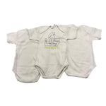 CESARE PACIOTTI set 3 pezzi body Bianco per Neonato BYP2301N BIANCO CESARE PACIOTTI 