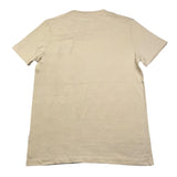 Dan John – Einfarbiges T-Shirt mit Rundhalsausschnitt und beigem Logo für Jungen