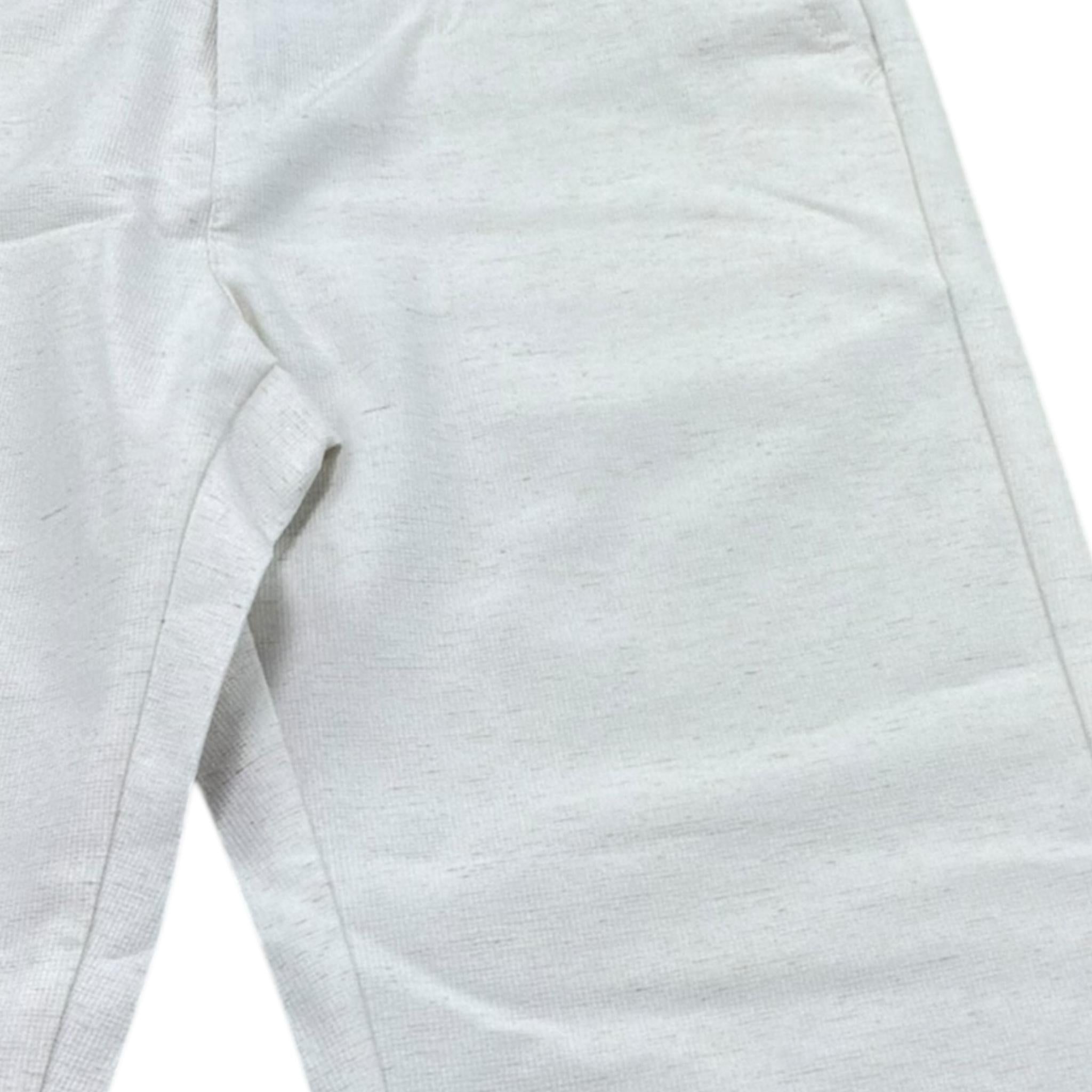 Trussardi Pantalone Tinta Unita con Girovita Regolabile per Bambino TBP26139PA BIANCO TRUSSARDI 