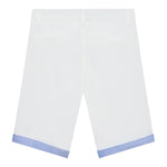 Guess Bermuda Tinta Unita con Tasche per Bambino L2RD02WEHD0 BIANCO GUESS 