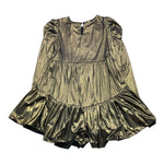 ANIYE BY GIRL abito tinta unita con balze Bronzo per Bambina 032457 BRONZO ANIYE BY GIRL 