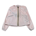 K-WAY felpa tinta unita cn zip e cappuccio Rosa per Bambina K51467W ROSA K-WAY 