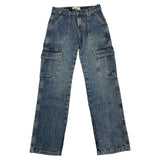ROY ROGER'S jeans tinta unita con girovita regolabile Blu per Bambino RA142 BLU ROY ROGER'S 