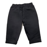 DANIELE ALESSANDRINI pantalone tinta unita con elastico in vita Nero per Bambino 1291P00049 NERO DANIELE ALESSANDRINI 