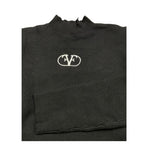 FUN & FUN maglia mezzo collo tinta unita con logo Nero per Neonata FNBSW15506N NERO FUN & FUN 