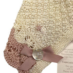 PAZ RODRIGUEZ cappello tinta unita con ricami Panna per Neonata 011120515 PANNA PAZ RODRIGUEZ 