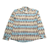 Over-D Camicia Tinta Unita con Fantasia per Bambino K1607SCM BEIGE OVER-D 