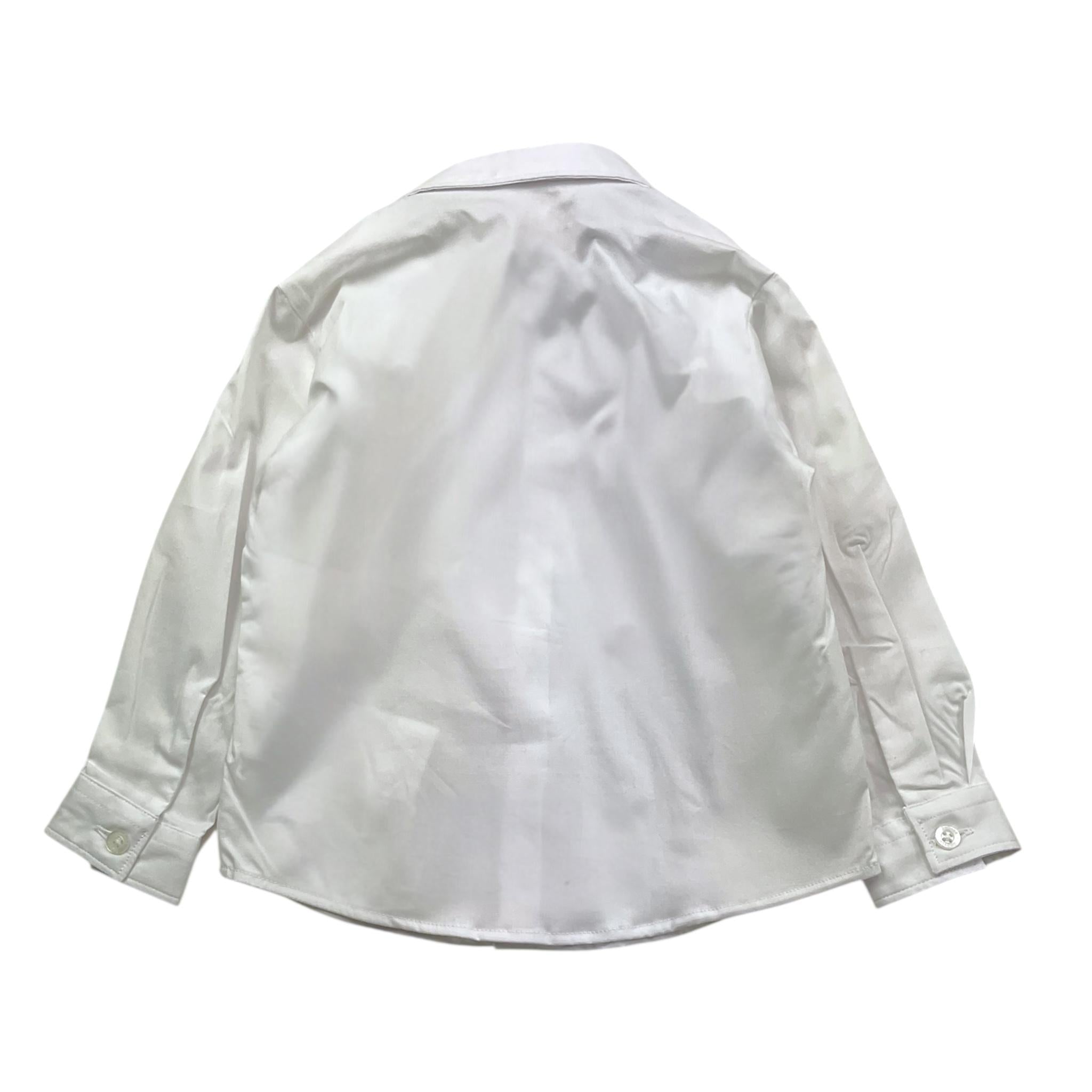 LE BEBE' camicia tinta unita Bianco/grigio per Neonato LBB5218 BIANCO/GRIGIO LE BEBE' 