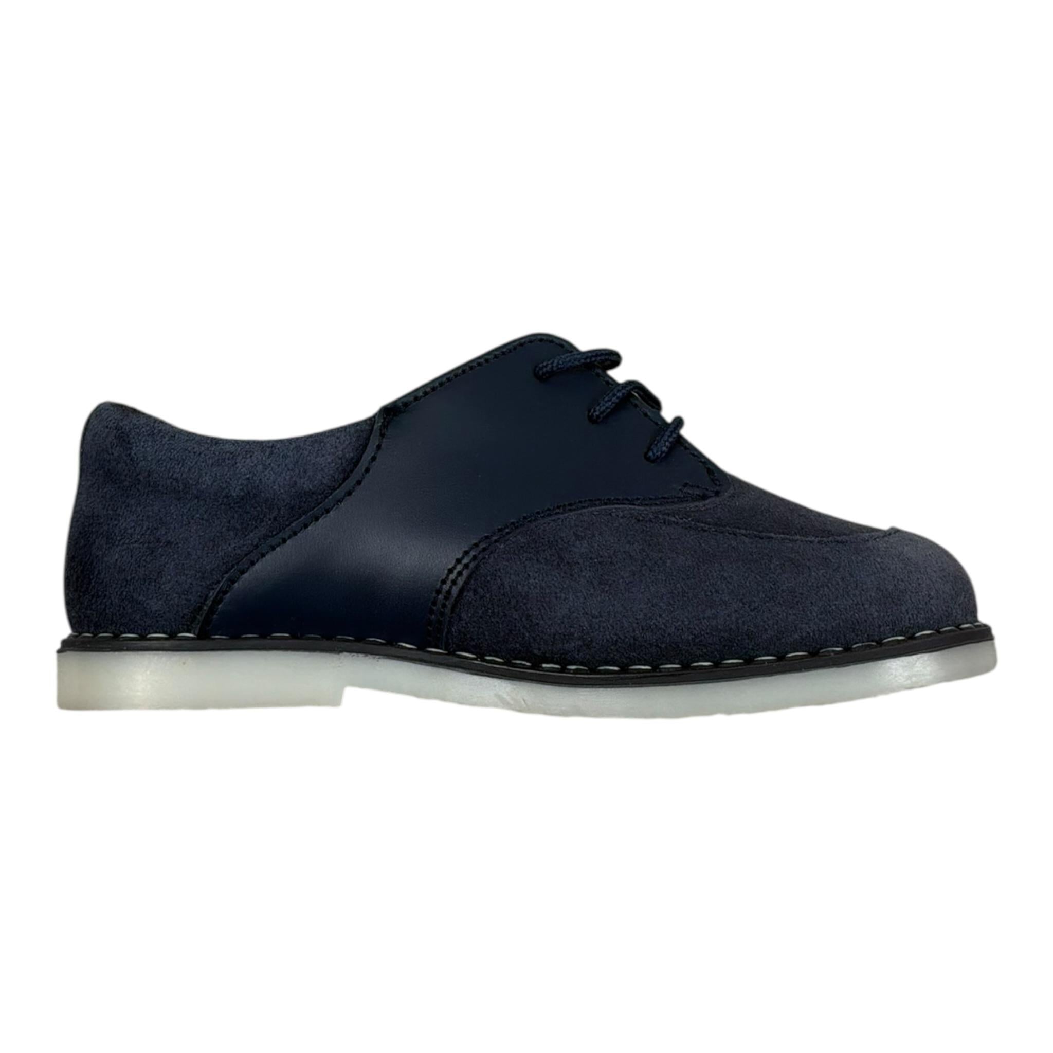Panyno Mocassino tinta unita con Lacci Blu per Bambino B2625 BLU PANYNO 