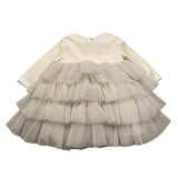 LE BEBE' abito manica lunga tinta unita Panna per Neonata LBG6172 PANNA LE BEBE' 