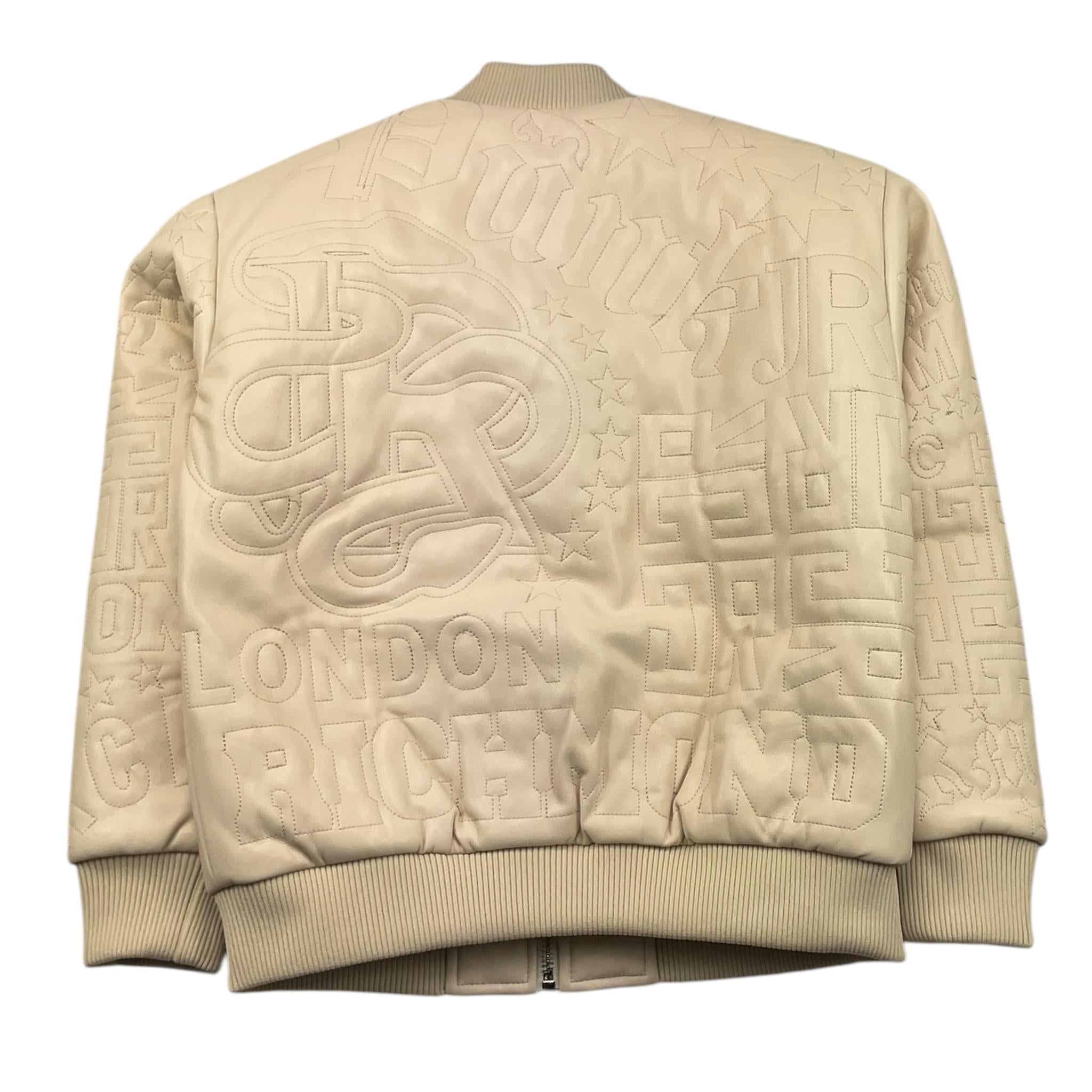 JOHN RICHMOND giubbino tinta unita in ecopelle Beige per Bambina RGA25148GB BEIGE JOHN RICHMOND 
