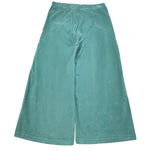 MANILA GRACE pantalone tinta unita modello a palazzo Verde per Bambina 009258 VERDE MANILA GRACE 