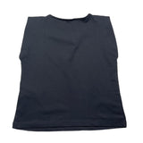 Liu Jo T-Shirt Girocollo Tinta Unita con Logo per Bambina GA4224 NERO LIU JO 