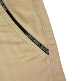 Calvin Klein Pantalone Tinta Unita con Girovita Regolabile per Bambino IB0IB01678 BEIGE CALVIN KLEIN 