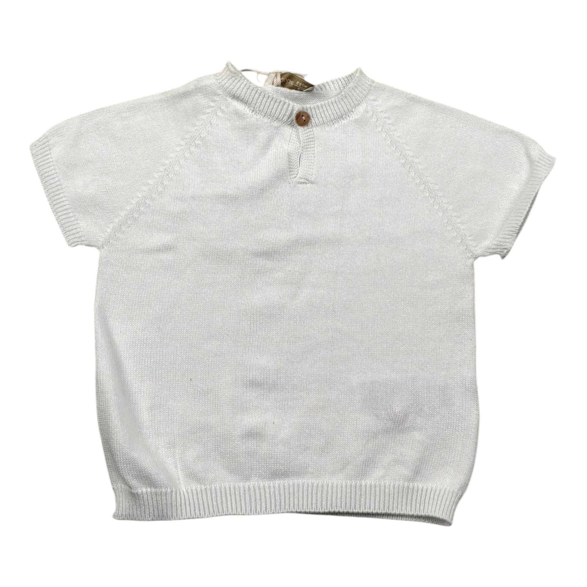 Wedoble T-Shirt Girocollo Tinta Unita per Neonato V2503302B BIANCO WEDOBLE 