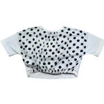 Monnalisa T-Shirt Girocollo Tinta Unita con Stampa per Bambina 197610S3 BIANCO MONNALISA 