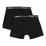 Boss Set Slip Tinta Unita per Bambino J51747 NERO BOSS 
