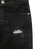 John Richmond Jeans Tinta Unita con Girovita Regolabile per Bambino RBP25181JE NERO JOHN RICHMOND 