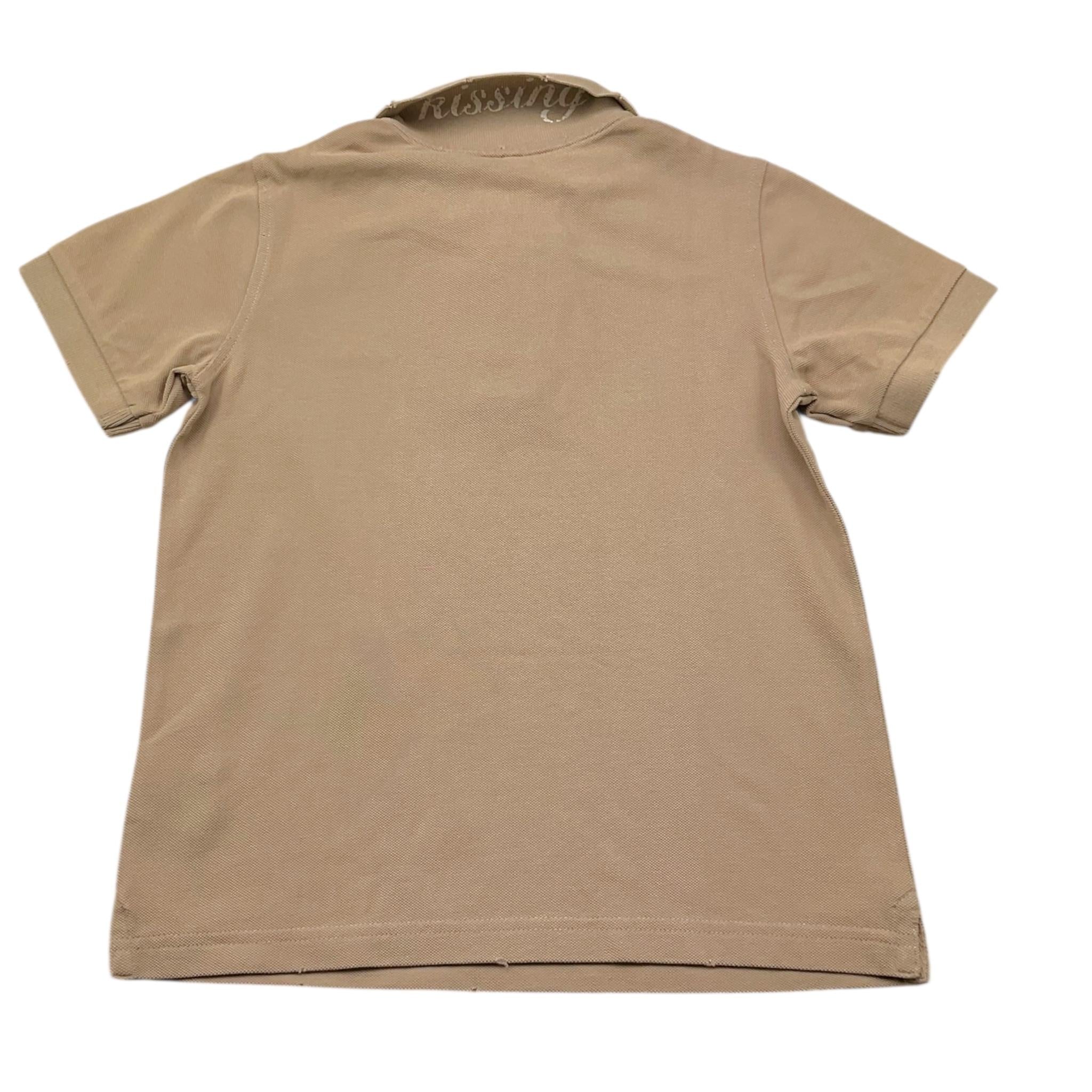 Sun68 Polo Mezza Manica Tinta Unita con Logo per Bambino A35301 BEIGE SUN68 
