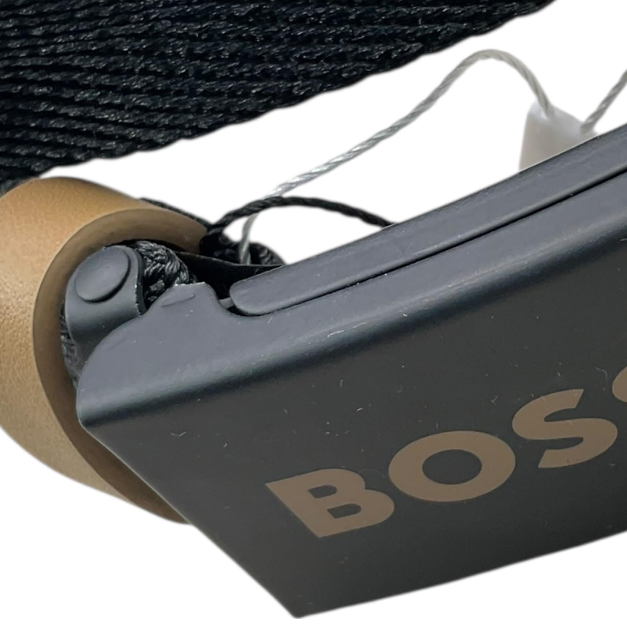 Boss Cintura Tinta Unita con Logo per Bambino J51736 BLU BOSS 