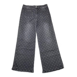 CECYLE jeans tinta unita modello palazzo Nero per Bambina BY1888 NERO CECYLE 