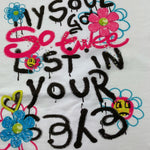 So Twee By Miss Grant T-Shirt Girocollo Tinta Unita con Stampa per Bambina ST0054 BIANCO SO TWEE BY MISS GRANT 