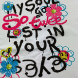 So Twee By Miss Grant T-Shirt Girocollo Tinta Unita con Stampa per Bambina ST0054 BIANCO SO TWEE BY MISS GRANT 