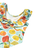 Mayoral Costume Intero Tinta Unita con Stampa per Neonata 1742X AZZURRO MAYORAL 