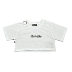 Blauer T-Shirt Girocollo Tinta Unita con Stampa per Bambina 25SBLGH02550X BIANCO BLAUER 