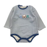 MAYORAL body tinta unita con stampa e maniche lunghe Azzurro per Neonato 271444 AZZURRO MAYORAL 