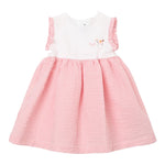 Il Gufo Abit Giromanica Bicolore Fantasia A Righe per Neonata P25VA331C1080 BIANCO/ROSA IL GUFO 