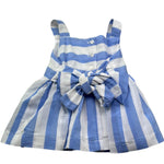Le Bebe Camicia Giromanica Fantasia A Righe per Neonata LBG6430 BIANCO/AZZURRO LE BEBE 