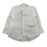 Manuel Ritz Camicia Manica Lunga Tinta Uita Collo Coreano per Neonato MR2002 BIANCO MANUEL RITZ 