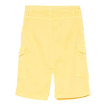 Msgm Gonna In Denim Tinta Unita con Girovita Regolabile per Bambina S5MSJGSK108 GIALLO MSGM 