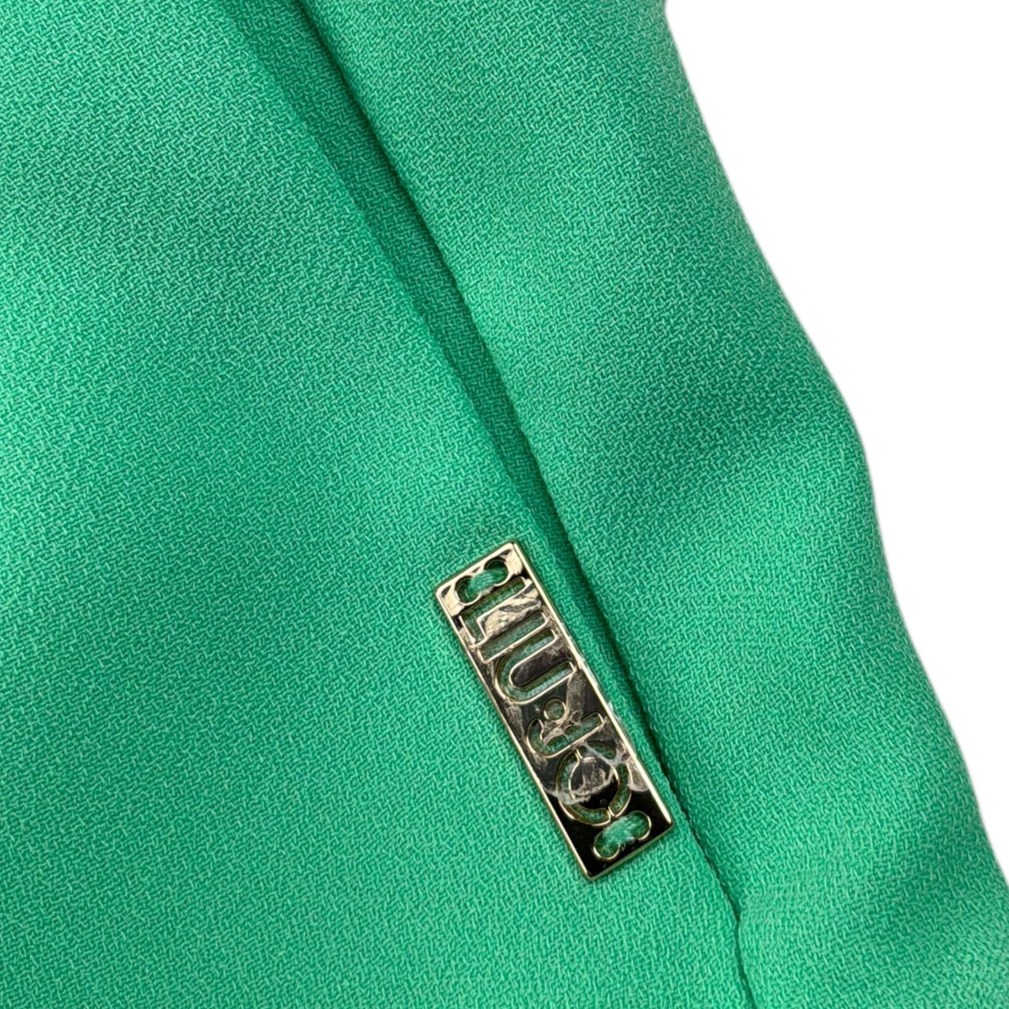 Liu Jo Pantalone Tinta Unita Modello A Palazzo per Bambina GA4007T4508 VERDE LIU JO 