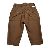 Yes London Pantalone Tinta Unita con Elastico In Vita per Neonato JR3035N MARRONE YES LONDON 