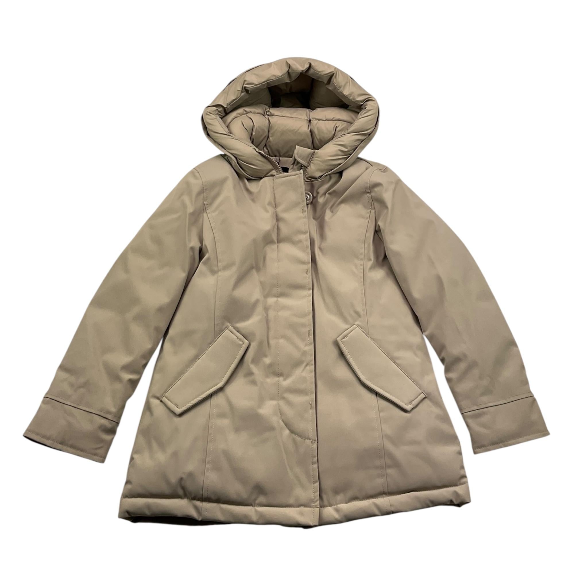 CANADIAN giubbino cn cappuccio tinta unia Fango per Bambino CNG224001WK FANGO CANADIAN 