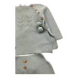 WEDOBLE completo 2 pezzi maglia-culotte tinta unita Azzurro per Neonato 928483 AZZURRO WEDOBLE 