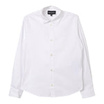 Emporio Armani Camicia Manica Lunga Tinta Unita per Bambino 8N4C09 BIANCO EMPORIO ARMANI 