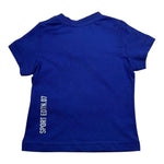 Dsquared2 T-Shirt Girocollo tinta unita con Stampa Blu per Neonato DQ1540 BLU DSQUARED2 