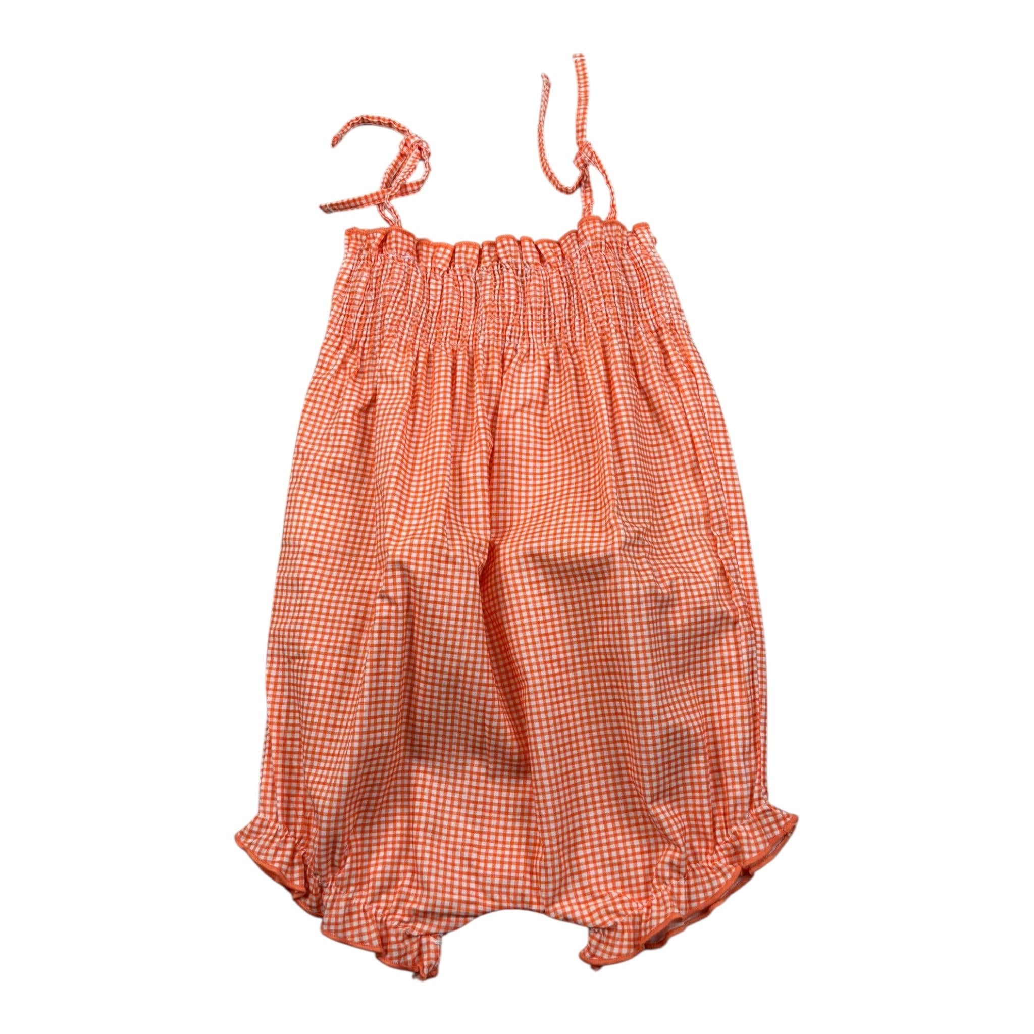 Calamaro Pagliaccetto Fantasia Quadretti per Bambina 32484 ARANCIONE CALAMARO 