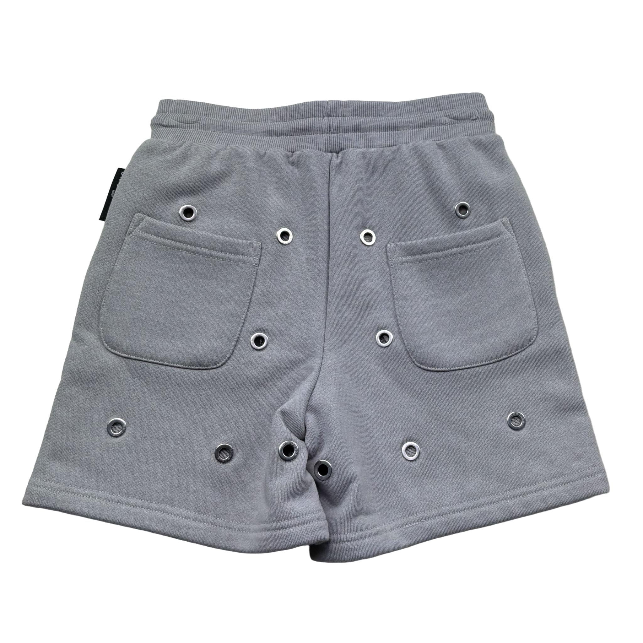 John Richmond Bermuda In Tuta Tinta Unita con Trafori per Bambino RBP26215BE GRIGIO JOHN RICHMOND 